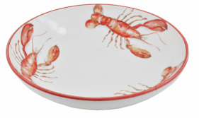 Lobster Round Serving Bowl