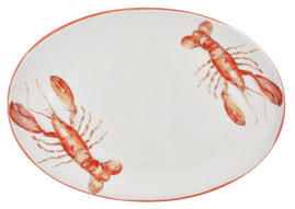 Lobster Oval Service Tray/Platter