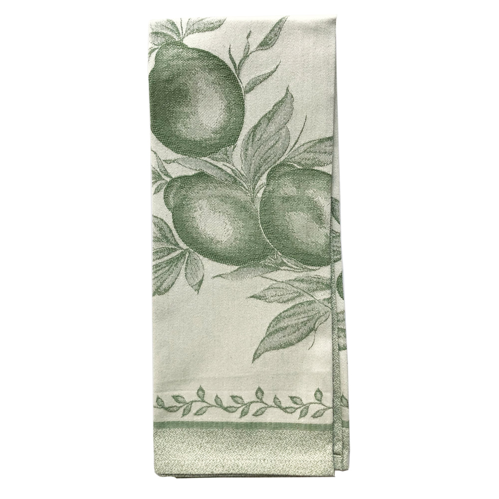 Kitchen Towel - Lime - Green Cotton 31 x 22.5